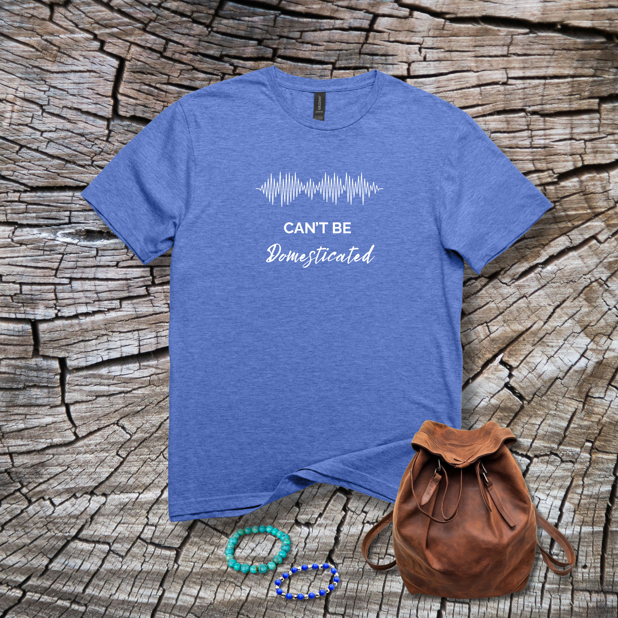 My Frequency Can't Be Domesticated - Empowerment Tee - Hippie at Heart