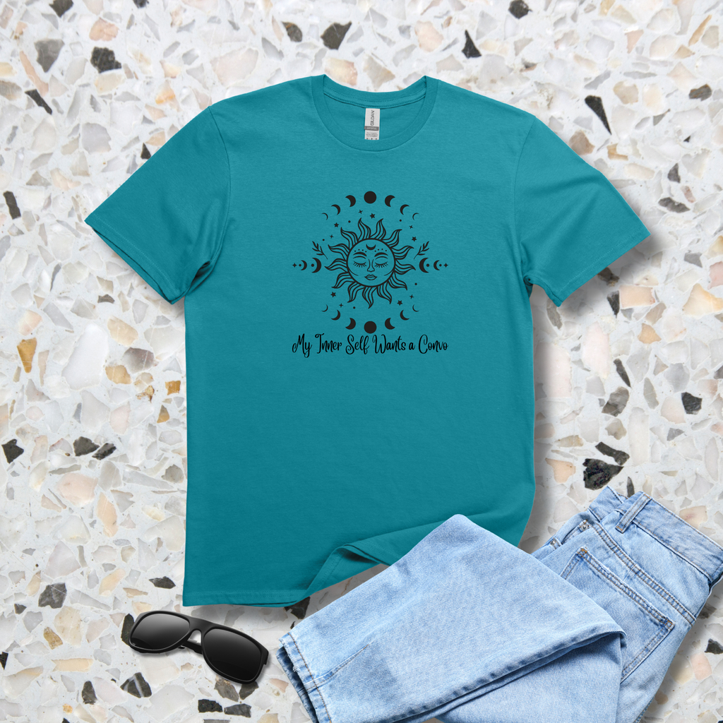 My Inner Self Wants a Convo - Spiritual & Celestial Tee - Hippie at Heart