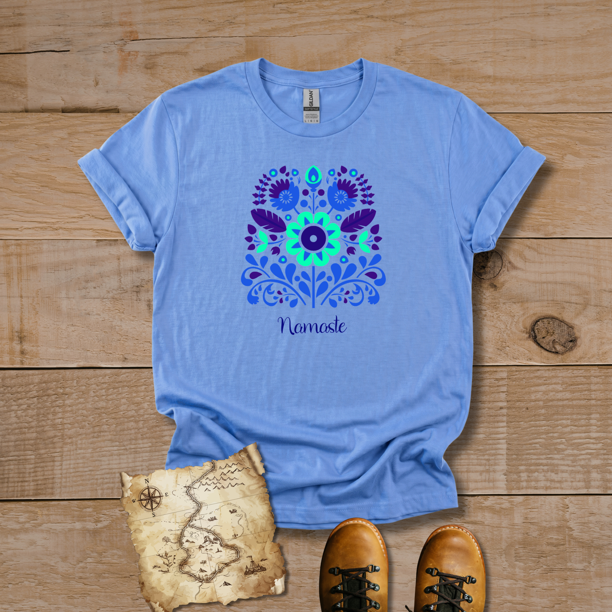 Namaste - Chill Vibe Tee - Hippie at Heart