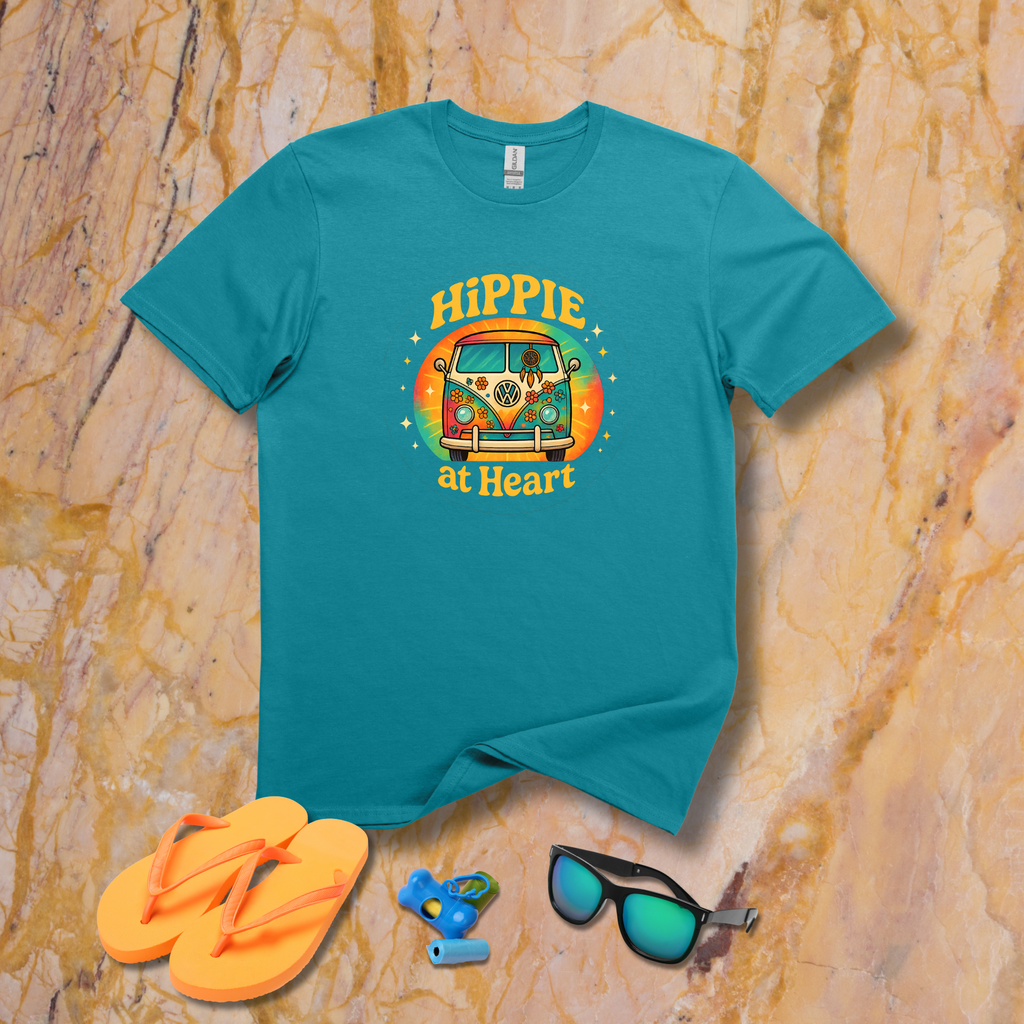 Hippie at Heart - Retro Vintage VW Bus - Hippie at Heart
