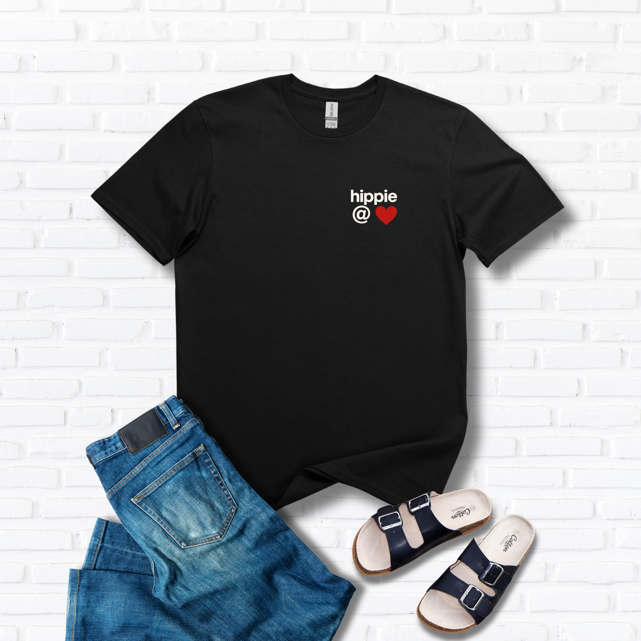 Hippie at Heart - Iconic Red Heart Design - Hippie at Heart